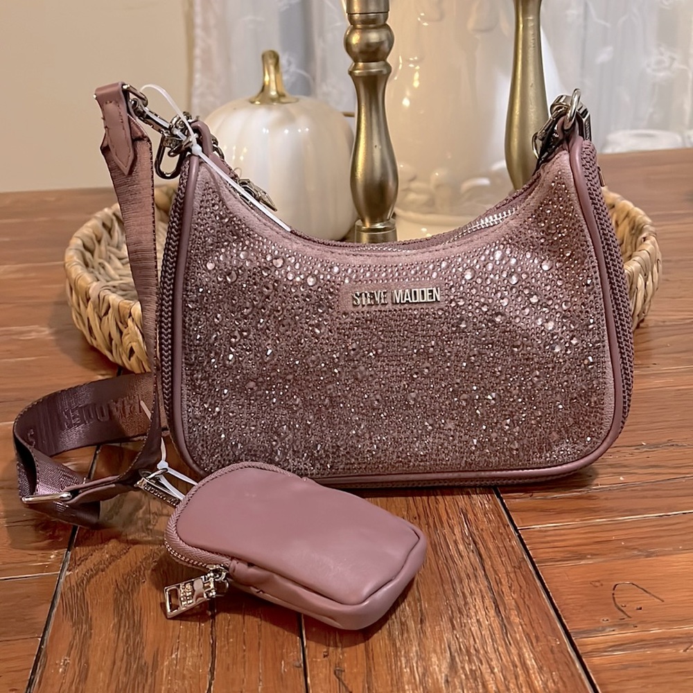 Steve Madden BTamela Crossbody NWT Rose (light purple)